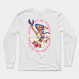 Peruvian Scissor Dancer Long Sleeve T-Shirt